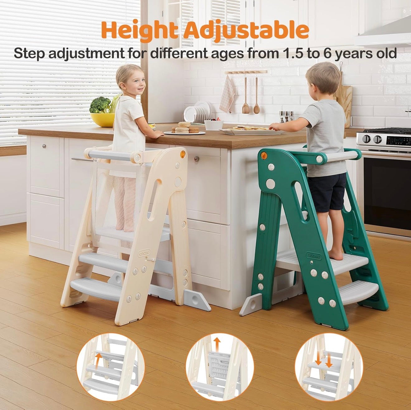 KozyKids Foldable Learning Stool™