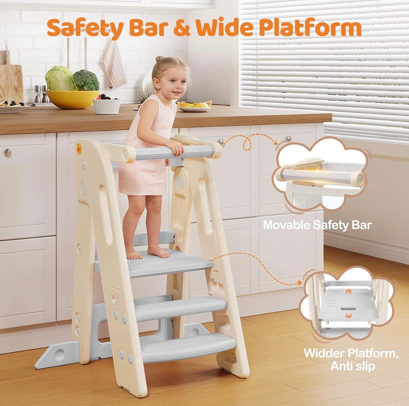 KozyKids Foldable Learning Stool™
